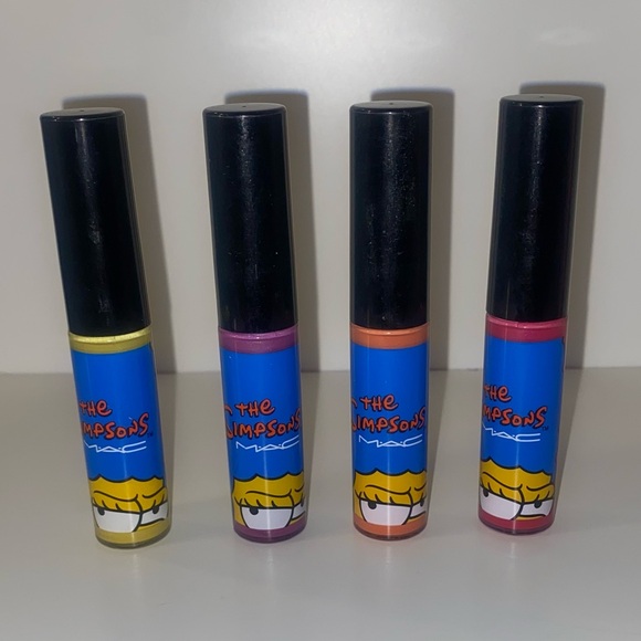 Mac Simpsons collection lip glass bundle - Picture 1 of 11